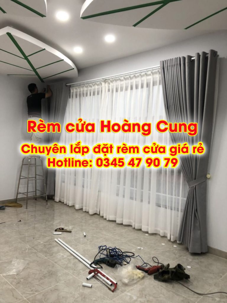 Sửa rèm cửa tại nhà Thuận An – Kiểm tra tận nơi